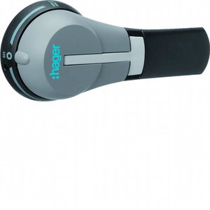 Accoppiatore per porta Hager con controllo rotativo per interruttori di commutazione Hi 4P 125-630A - Product Image 1