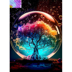 <span class=keywords><strong>Four</strong></span> <span class=keywords><strong>Seasons</strong></span>抽象的なダイヤモンド絵画キット手描き3D DIYクリスタルアートモザイクパズルファブリック風景の件名 - Product Image 1