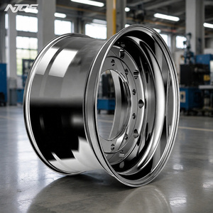 Roues de camion et de <span class=keywords><strong>remorque</strong></span> NJQS forgées avec 10 <span class=keywords><strong>trous</strong></span>, <span class=keywords><strong>jante</strong></span> polie 22,5 - Product Image 5