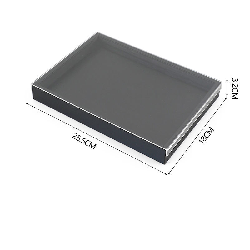 empty tray  18*25cm with cover