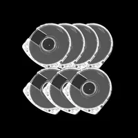 Boîtier de disque optique en plastique de remplacement pour Sony PSP1000/2000/3000 UMD Players Repair Parts Bag