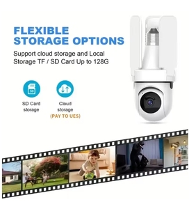 E27 an toàn máy ảnh yiiot <span class=keywords><strong>App</strong></span> bóng đèn cam tầm nhìn ban đêm 360 độ wifi Home an ninh ghi ánh sáng bóng đèn <span class=keywords><strong>camera</strong></span> an ninh CCTV <span class=keywords><strong>Camera</strong></span> - Product Image 4