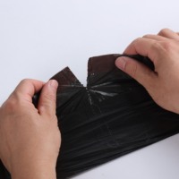 Kommerzielle Haushalts-Müllbeutel mit Kordelzug, perforiert, leicht reißbar, OEM, individuelles Logo, Müllsack, Heißprägung, Einweg, China