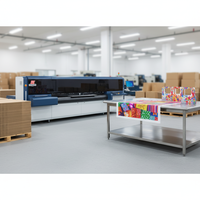Machine d'impression de cartons, imprimante pour cartons ondulés RS2500, imprimante numérique UV à passage unique