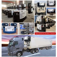Générateurs diesel industriels VITA super silencieux, triphasés, 1800 tr/min, 60 Hz, alternateur Marathon, contrôleur Deepsea, remorque, refroidissement par eau