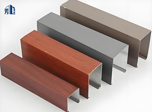 Hot Sale Moisture Proof Waterproof U-shaped <strong>3x3</strong> Interior Decorative Aluminum Square Tube for Apartment Villa Leisure Facilities - Product Image 2