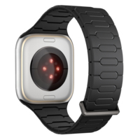 Eraysun, correa de goma, suave, transpirable, Unisex, reloj inteligente de moda para AppleAW-AP, mejora de herramientas, bandas de reloj de silicona magnéticas