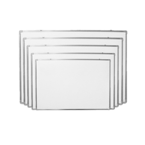 Magnetic Whiteboard Plastic Corner Double Sided Dry <b>Erase</b> Classroom School Office Message Board - Product Image 2