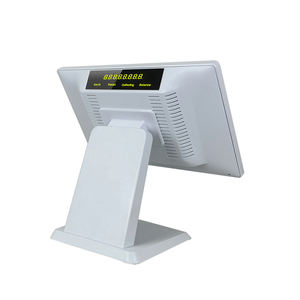 Bianco 17 pollici Full Touch Screen <span class=keywords><strong>POS</strong></span> macchina All-In-One sistema di punti vendita pieghevole registratore di cassa <span class=keywords><strong>Pos</strong></span> Business per negozio al dettaglio - Product Image 4