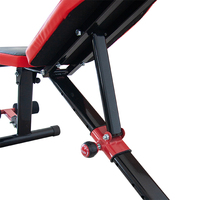 Banc d'haltères pliable de haute qualité pour hommes, équipement de gymnastique, Fitness, inclinaison, poids réglable, vente en gros