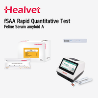 Healvet Vet Feline FSAA Cartuchos Inmunitarios, Prueba Rápida, Kit de Diagnóstico in Vitro para Gatos