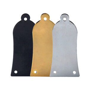 Piastra di copertura per asta di traliccio in metallo a 3 fori per basso elettrico acustico - Product Image 1