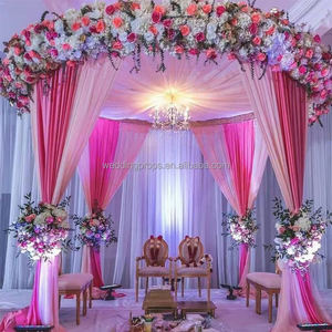أنابيب الزفاف ونظام الستارة Mandap تستخدم زينة الزفاف - Product Image 4