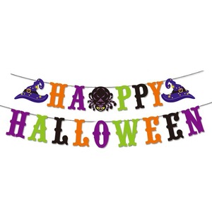 Adorno Colgante de Bruja, Murciélago y Fantasma de Dibujos Animados para Decoración de Fiesta de Halloween, Pancarta, Recuerdos para Niños, Uso Doméstico, Fiesta de Halloween - Product Image 4