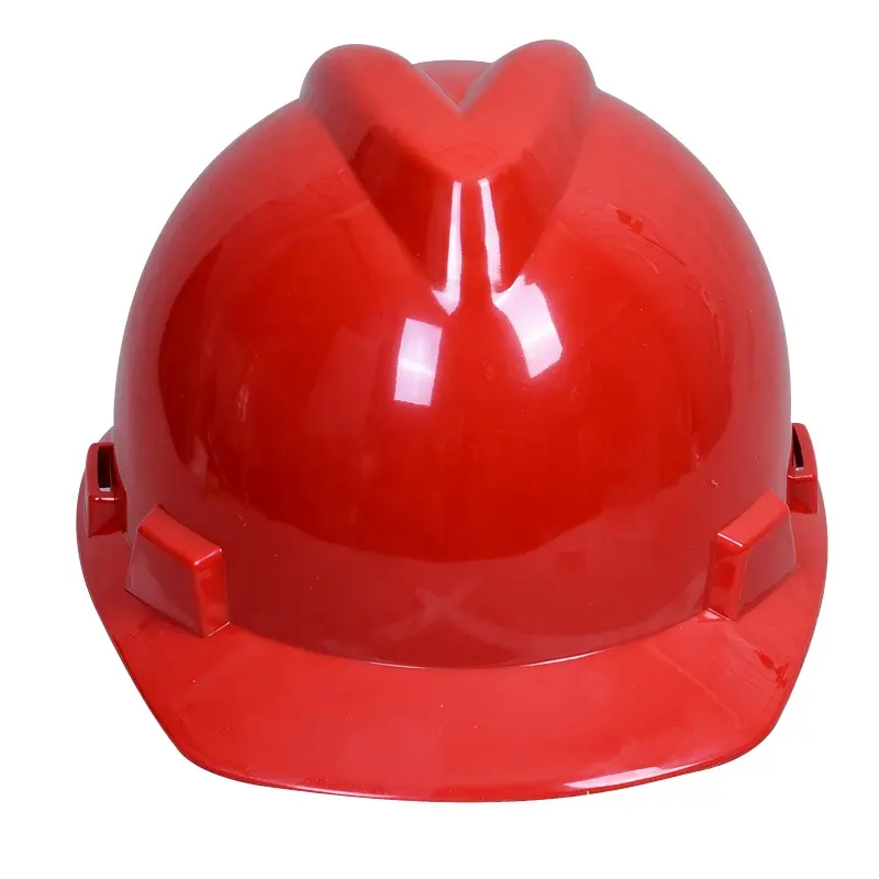 Topi Keras 358 Bermerek, Topi Bahan ABS Pekerja Konstruksi, Helm Oranye Keselamatan
