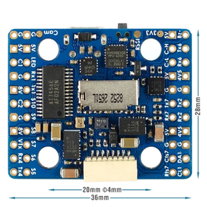 Contrôleur de vol Matek H743-MINI V3 H743 en gros, 20x20mm, ICM42688P ICM42605, OSD intégré, 11 PWM, 2-8S pour drone de course RC - Product Image 4