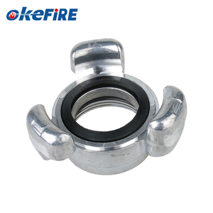 Adaptador de Manguera de Agua Okefire <span class=keywords><strong>Barcelona</strong></span> Tipo 1.5 Pulgadas, Tres Mandíbulas, Rosca Hembra de Aluminio - Product Image 2