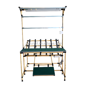 Accesorio de abrazadera de tubería de bajo precio para junta de tubería de conexión Leanpipe de 28mm para estante de flujo de banco de trabajo para aplicaciones industriales - Product Image 6