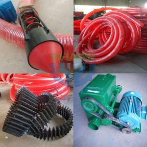 Tragbarer flexibler Schneckenförderer <span class=keywords><strong>Sand</strong></span>- und Getreidezuführungsmaschine Getreide-Weizen-Sauggebläse - Product Image 5