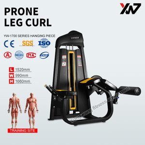 Machine de musculation pour les jambes, type leg curl, haute qualité, <span class=keywords><strong>Yongwang</strong></span> YW-1725, acier Q235, à usage universel. - Product Image 2