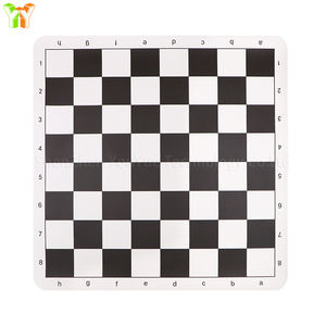 <span class=keywords><strong>Échiquier</strong></span> de tournoi moderne pliable en cuir PU pour jeux d'échecs souples - Product Image 2