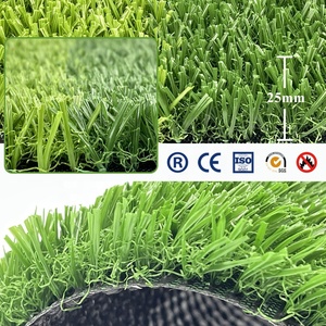 30 mét không infill bóng đá tổng hợp cỏ trực tiếp nhà sản xuất <span class=keywords><strong>fibrillated</strong></span> cỏ nhân tạo - Product Image 2