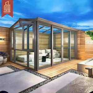 Terraza Acristalada Independiente de Aluminio para Patio, Cuatro Estaciones, con Buen <span class=keywords><strong>Precio</strong></span> - Product Image 1