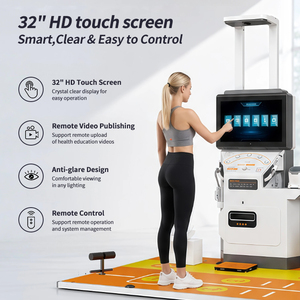 Kiosque de contrôle de santé Lejia HW-T600, <span class=keywords><strong>prix</strong></span> d'usine, fabricant, fournisseur, machine de test corporel et de fitness - Product Image 3