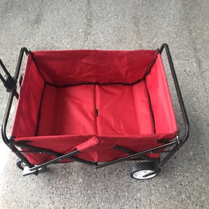 व्यावहारिक आउटडोर पोर्टेबल मिनी तह शिविर कार्ट बैग कार्ट यात्रा ट्रेलरों बच्चे वैगन - Product Image 2
