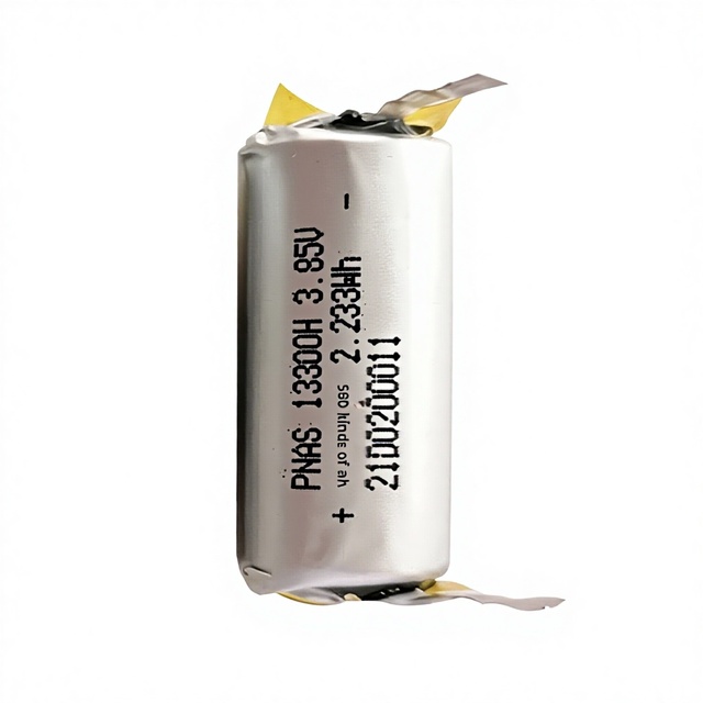 13300 580mAh 3.85V Soft-pack Cylindrical Lithium-ion Battery High-Voltage Polymer Battery for IoT Scanning Gun Battery Cell
