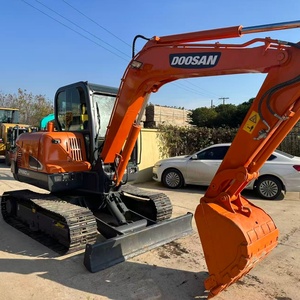 <span class=keywords><strong>Mini</strong></span>-excavatrice Doosan DX60 DX60-9C d'<span class=keywords><strong>occasion</strong></span>, 6 tonnes, balancement de <span class=keywords><strong>la</strong></span> queue nul, moteur Doosan, conception compacte, faible nombre d'heures, en stock - Product Image 2