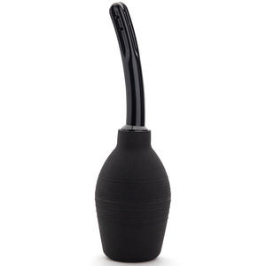 ที่ฉีดล้างทวารหนักซิลิโคนขนาดใหญ่,ที่ทำความสะอาดทวารหนักที่ฉีดก้นโลหะ - Product Image 6