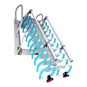 Modern Gestaltete Einfache Faltbare Unsichtbare Multifunktionale Teleskopische Dachbodentreppe Innen-Villa-Aufzug Duplex Ausziehbare Leiter - Product Image 3