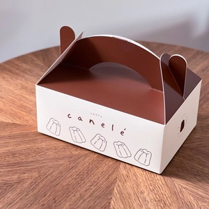 Boîtes à gâteaux personnalisées de haute qualité, écologiques, en matériaux recyclés, emballage en papier, impression de logo, cupcakes, macarons, desserts - Product Image 3