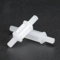 Entretoises de PCB en nylon moulé par injection, filetage externe double face M3, diamètre 5,5 mm, indice de résistance au feu 94V-2