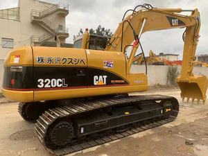 Excavadoras usadas de gran oferta CAT320C 20t, excavadora grande hecha en EE. UU., maquinaria de explotación minera que se vende bien en Japón - Product Image 2