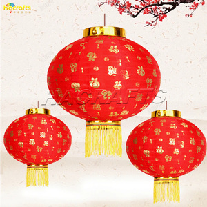 Đèn lồng tròn phong cách Trung Hoa mạ vàng toàn bộ, nhiều màu sắc, treo trong nhà ngoài trời, dùng trang trí nhà cửa, nhà hàng - Product Image 4