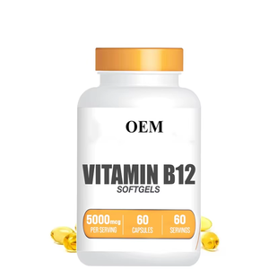 ויטמין b מורכב קפסולה רכה b1 b6 oem תוספת אנרגיה תמיכה ויטמין b כמוסה מורכבת - Product Image 1