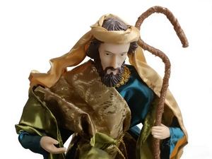 وصول جديد 2026: زينة عيد الميلاد المقدسة (المهد) 40 سم، مصنوعة من البلاستيك والألياف، من المصنع لديكور المنزل - Product Image 4