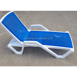 Tumbonas Plegables para Exteriores al por Mayor de Fábrica, Tumbonas de Playa Multiusos con Estructura Metálica, Tumbonas Individuales - Product Image 1