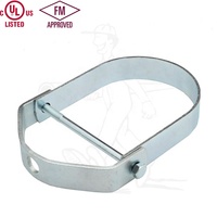 Support de suspension Prostrut Clevis Hanger et pince de suspension pivotante en métal, blanc, zingué