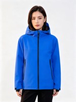 Veste de randonnée unisexe imperméable coupe-vent à capuche avec coutures scellées, multi-poches, durable pour la randonnée et le camping en plein air