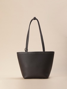 Nouveaux sacs fourre-tout décontractés en cuir de vachette marron à imprimé litchi pour femmes, sacs à main grande capacité en cuir véritable pour femmes, sacs à bandoulière pour femmes - Product Image 2