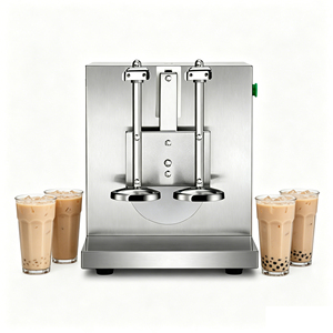 Macchina Commerciale per Frullati di Tè al Latte a Doppia Testa, Struttura Compatta e Stabile, Ideale per Piccoli Caffè e Mini <span class=keywords><strong>Bar</strong></span> di Bevande - Product Image 5