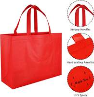 Bolsas de Compras Promocionales Ecológicas de Gran Capacidad, No Tejidas, con Diseño de Dibujos Animados, Correa de Hombro Reforzada, Reciclables