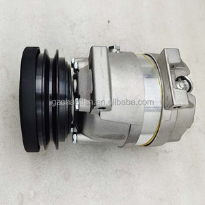 11Q6-90040 คอมเพรสเซอร์แอร์รถขุด R310LC-9 R220-9S R250-9 R300-9 อะไหล่รถขุด 11Q6-90040 คอมเพรสเซอร์แอร์ 24V - Product Image 1