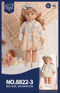 Nouvelle poupée reborn réaliste pour fille, bébé nouveau-né en vinyle et silicone, corps entier réaliste, poupées reborn pour filles - Product Image 5