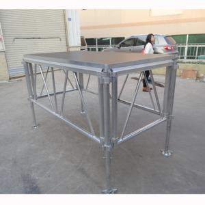 Iluminación interior ajustable en altura, escenario de aluminio, escenario portátil para conciertos - Product Image 2