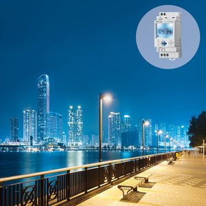 Interruptor de Tiempo Digital Semanal Finder 16A 230V con Control NFC para Automatización Eléctrica - Product Image 3