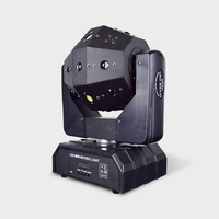 16 Projecteurs à Têtes Mobiles 3-en-1 Laser/LED/Stroboscope avec RGBWA et Blanc Chaud, Contrôle DMX512, Indice de Protection IP33